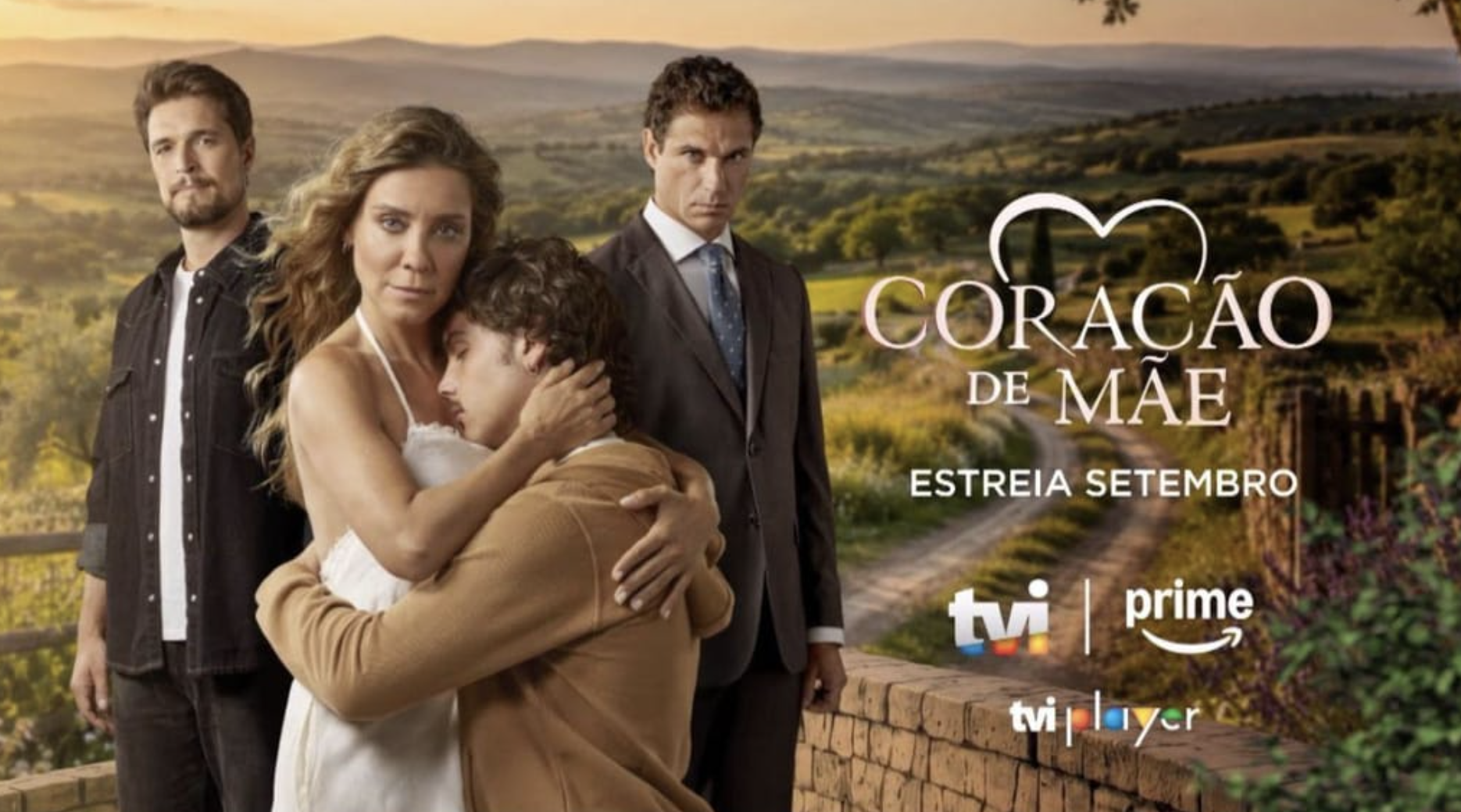 Cartaz da novela Coração de Mãe, TVI